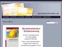 Tablet Screenshot of berufskrankheiten.de